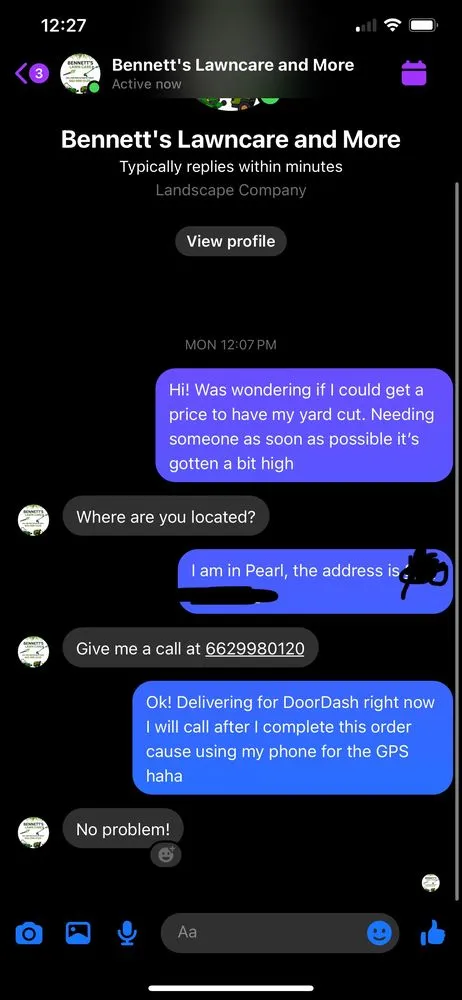 Professional lawn care service in Jackson, MS - Bennetts Landscape