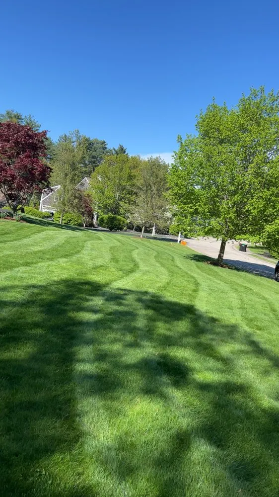 Affordable landscape installation in Kingston, MA by Bennett’s Landscape