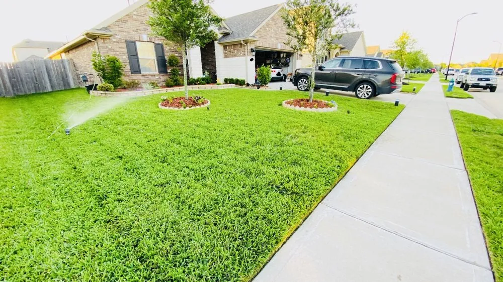 Trusted outdoor landscaping for year-round maintenance in Katy, TX by Benning Lawn Care