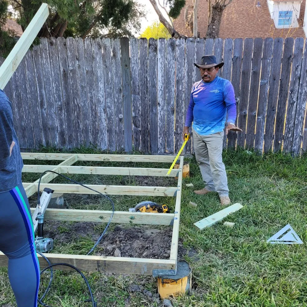 Trusted garden landscaping in Corpus Christi, TX by Benn's Executive Construction Solutions