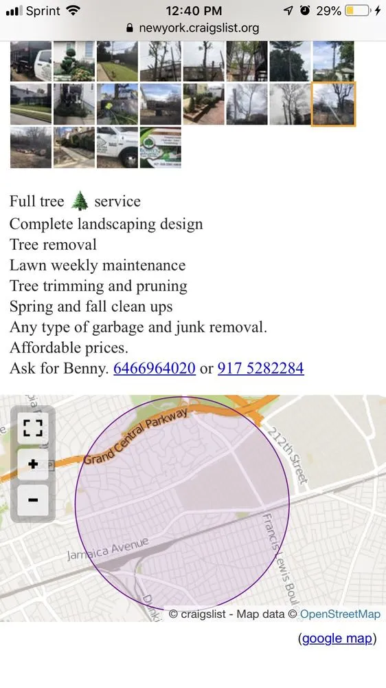 Affordable yard maintenance for residential properties in Brooklyn, NY by Benny’s Landscaping & Tree Service