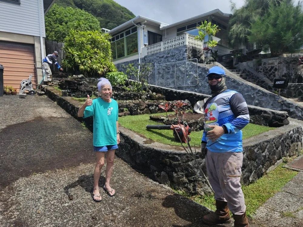 Expert landscape design for homes in Honolulu, HI by Benny's Yard