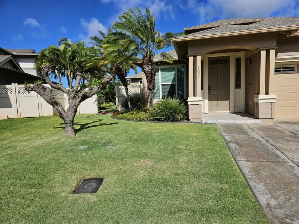 Trusted landscape installation with custom design in Urban Honolulu, HI by Benny's Yard Services