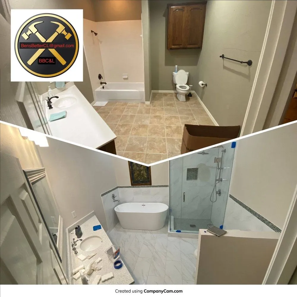 Trusted lawn mowing service for homes in Bedford, TX by Ben's Better Construction & Landscaping