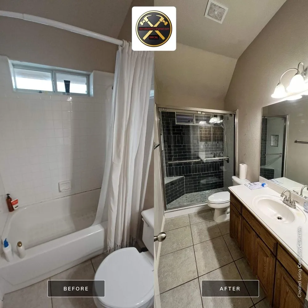 Affordable landscape design in Bedford, TX by Ben's Better Construction & Landscaping