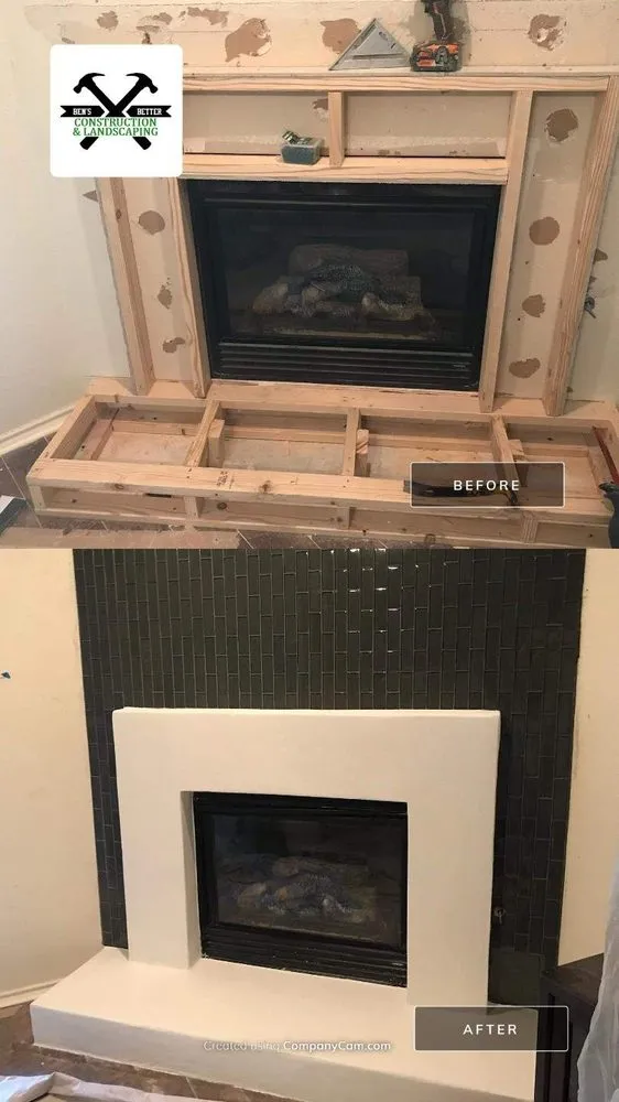 Custom yard maintenance for homes across Bedford, TX - Ben's Better Construction & Landscaping