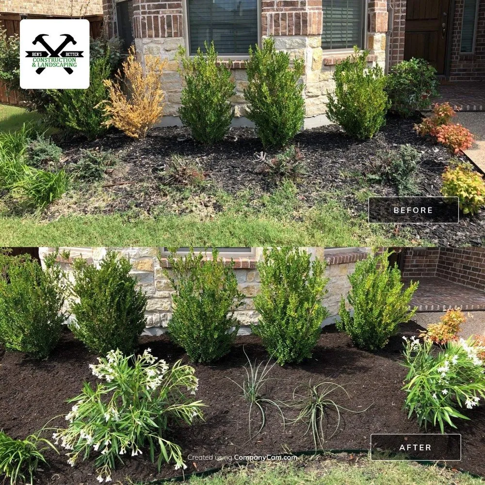 Trusted landscaping services experts serving Bedford, TX - Ben's Better Construction & Landscaping