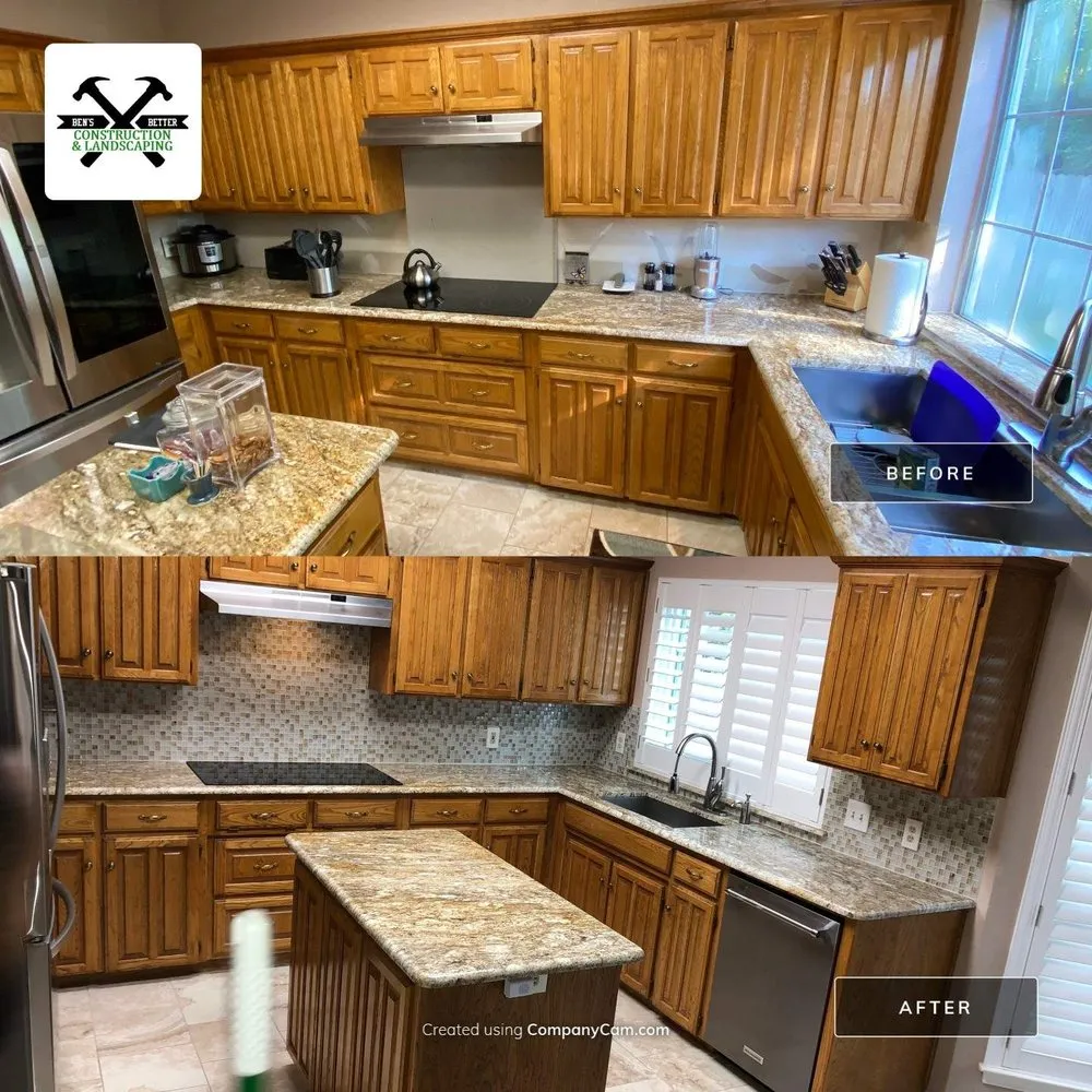 Expert outdoor landscaping experts serving Bedford, TX - Ben's Better Construction & Landscaping