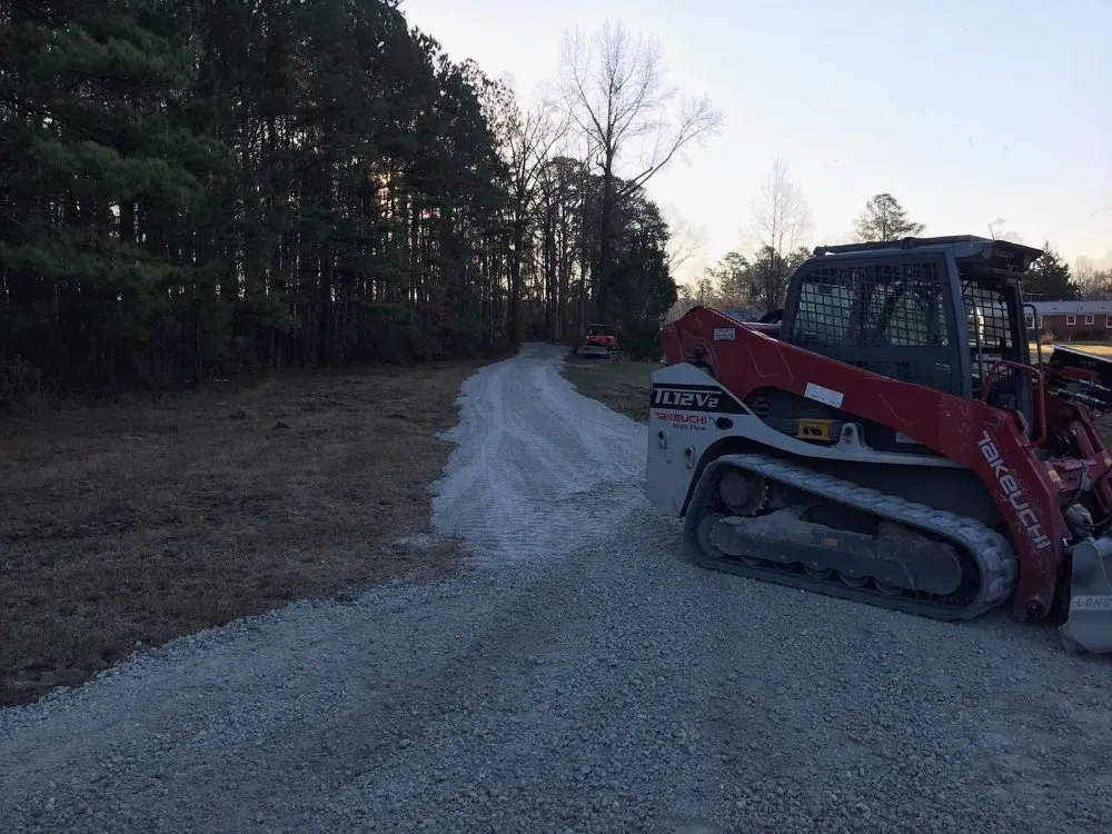 Reliable yard cleanup service for residential properties across New Bern, NC - Ben's Excavating & Land Development