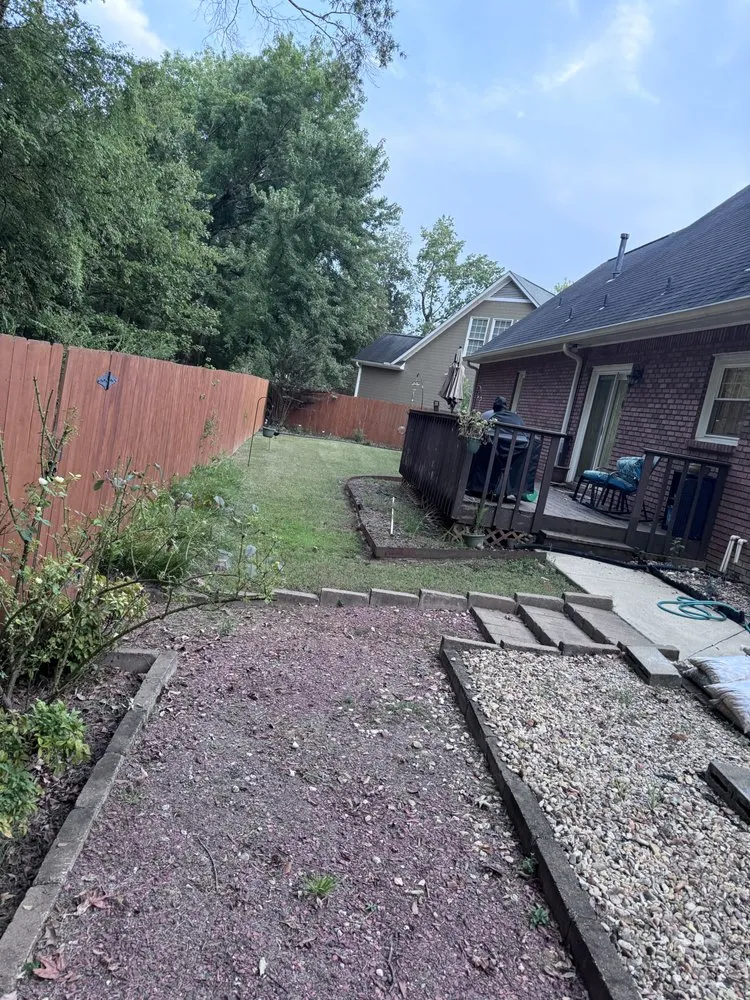 Trusted garden landscaping with custom design in Decatur, AL by Ben’s Lawn Care & More