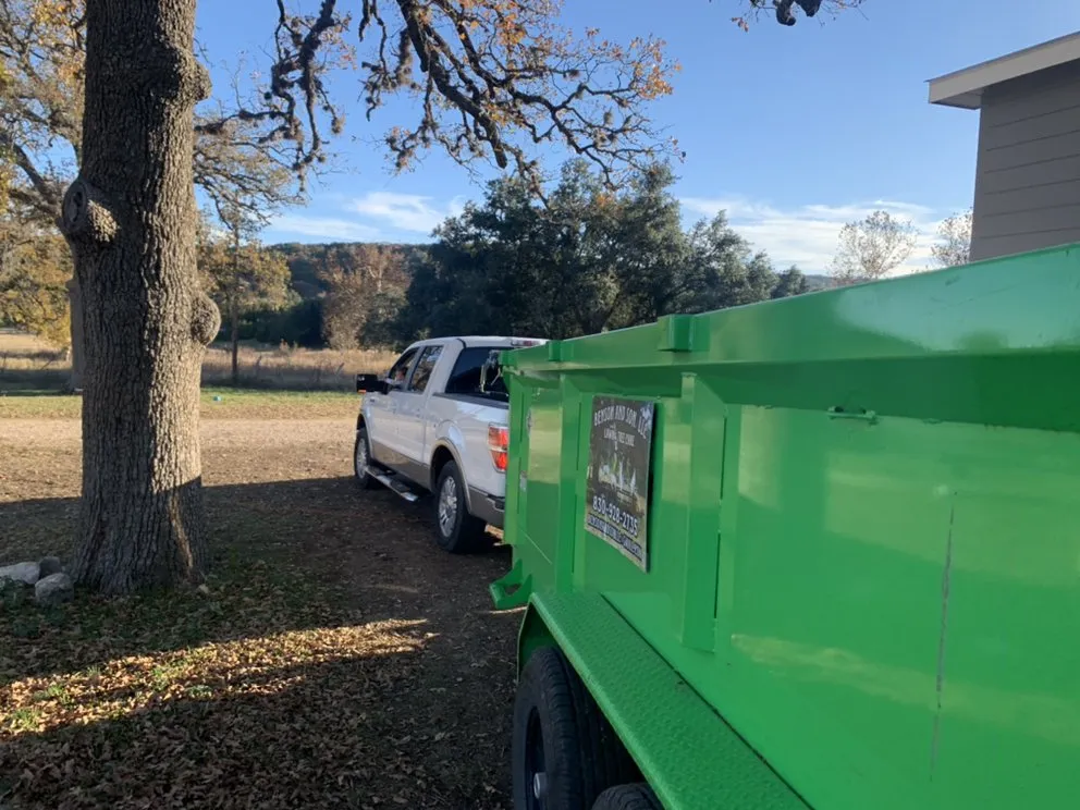 Local landscaping services in Kerrville, TX - Benson and Son