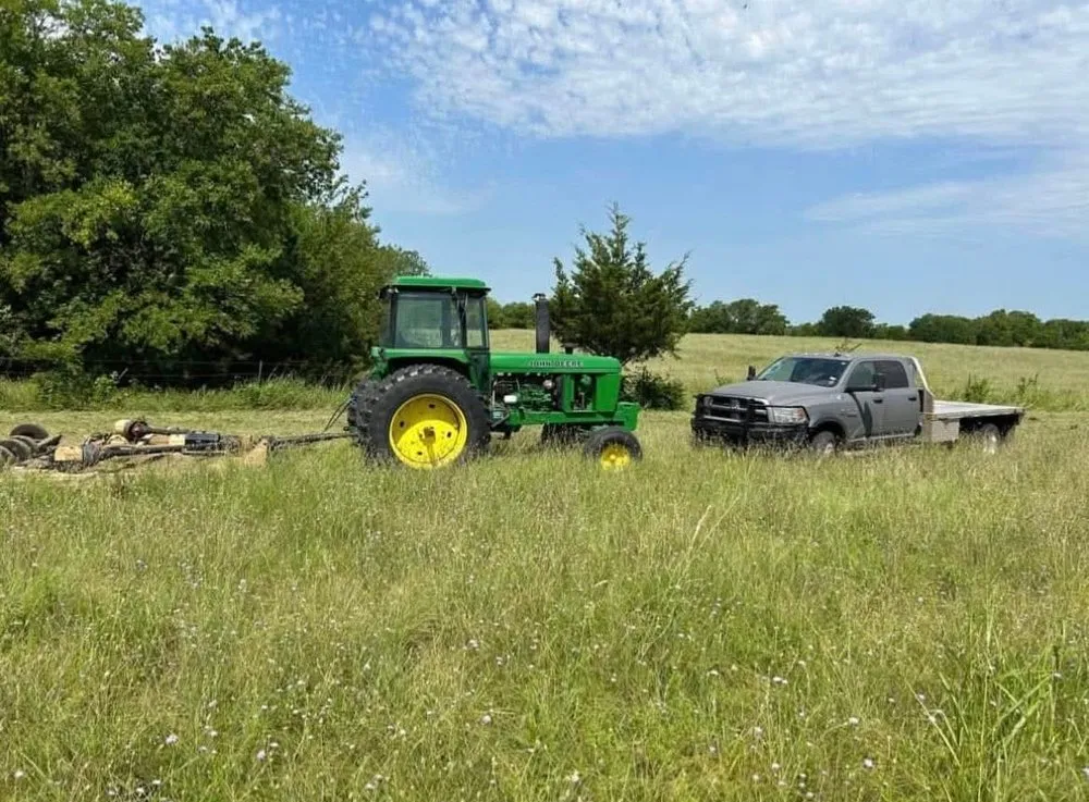 Trusted yard cleanup service with custom design in Whitewright, TX by Benson Land and Farm Services
