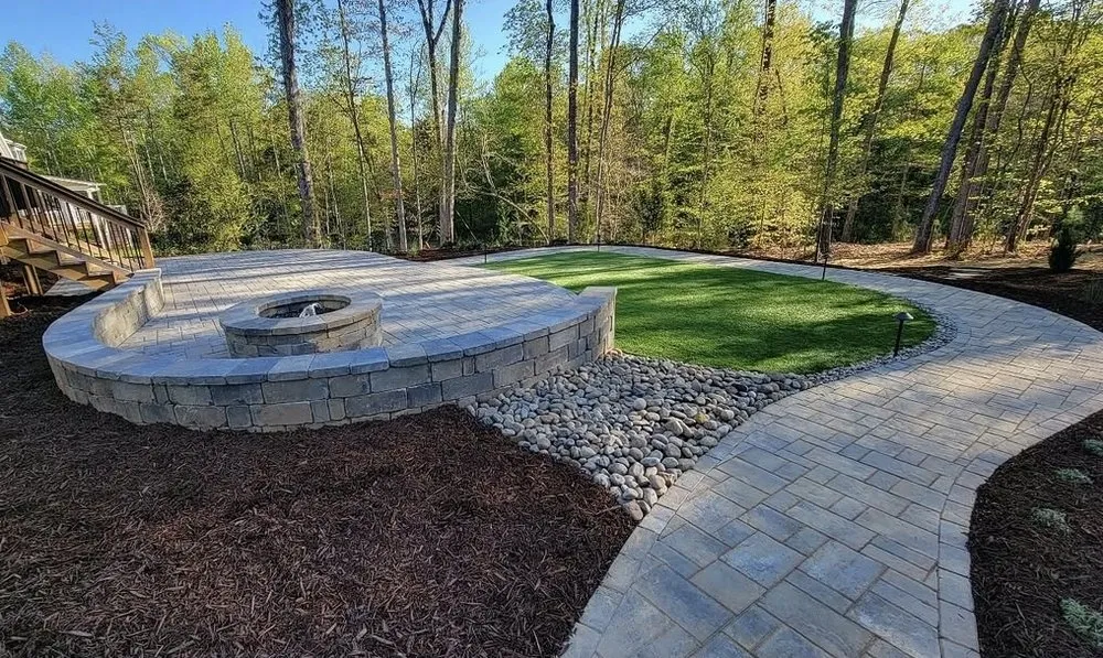 Custom landscape design in Fort Mill, SC - Benton Outdoor Living