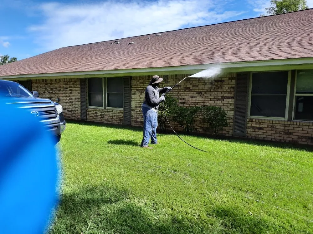 Top-rated garden landscaping with custom design in Bossier City, LA by Benton Property Preservation