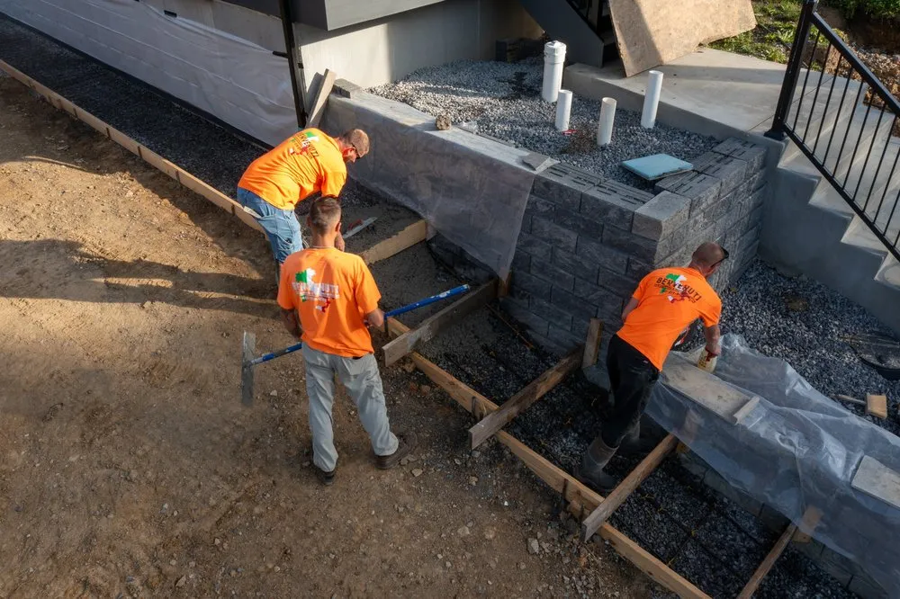 Trusted landscape design for homes in Pittsburgh, PA by Benvenuti Landscaping and Reconstruction