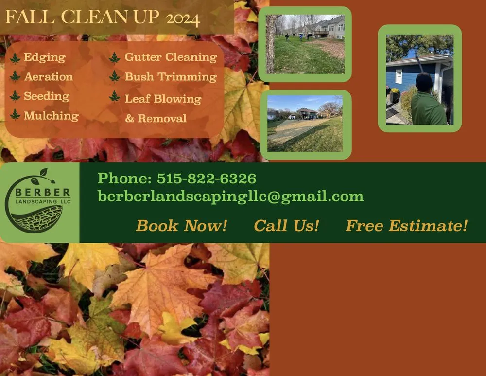 Expert yard maintenance experts serving Des Moines, IA - Berber Landscaping