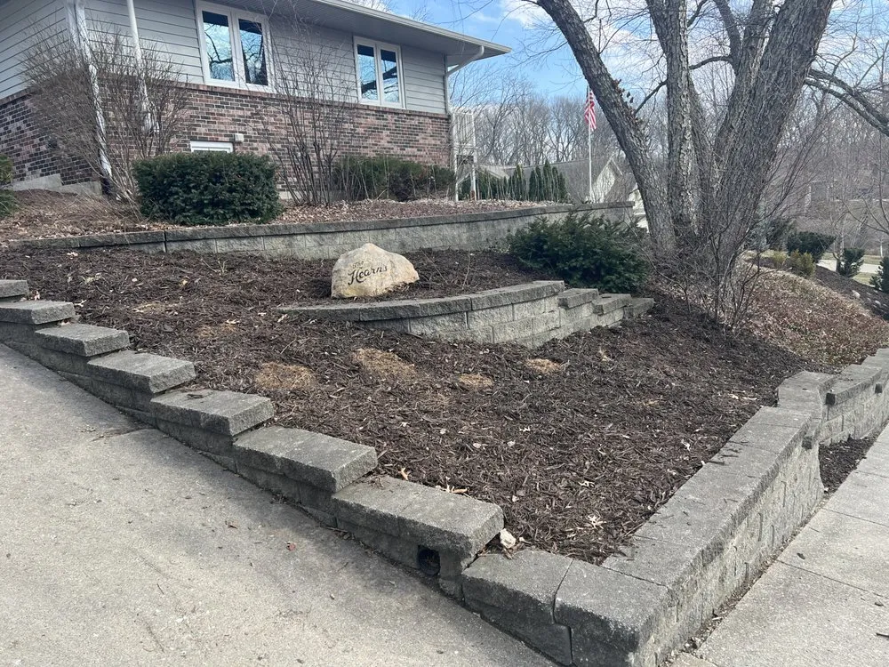Trusted garden landscaping for beautiful yards in Des Moines, IA by Berber Landscaping
