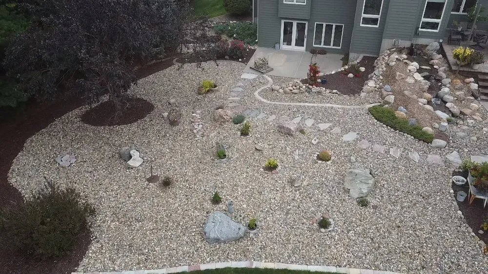 Professional outdoor landscaping in Des Moines, IA by Berber Landscaping