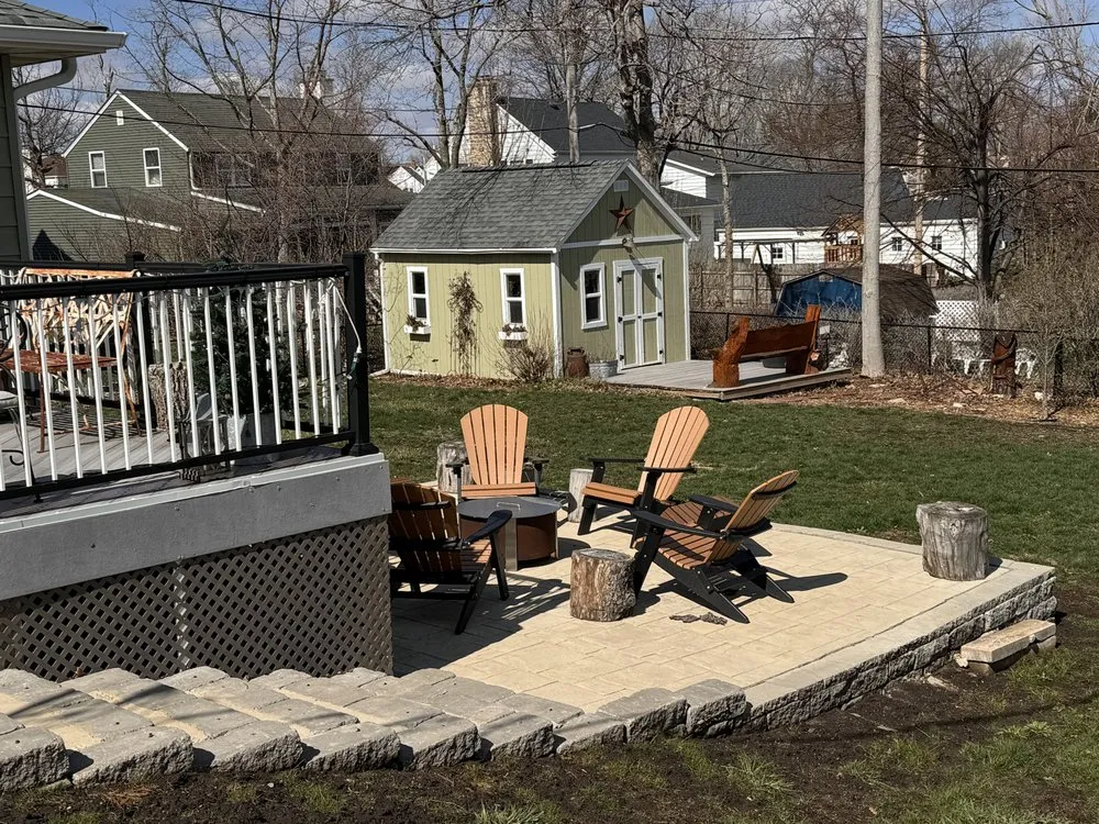 Trusted landscaping services with custom design in Fairfax, IA by Berch Yard and House Improvement