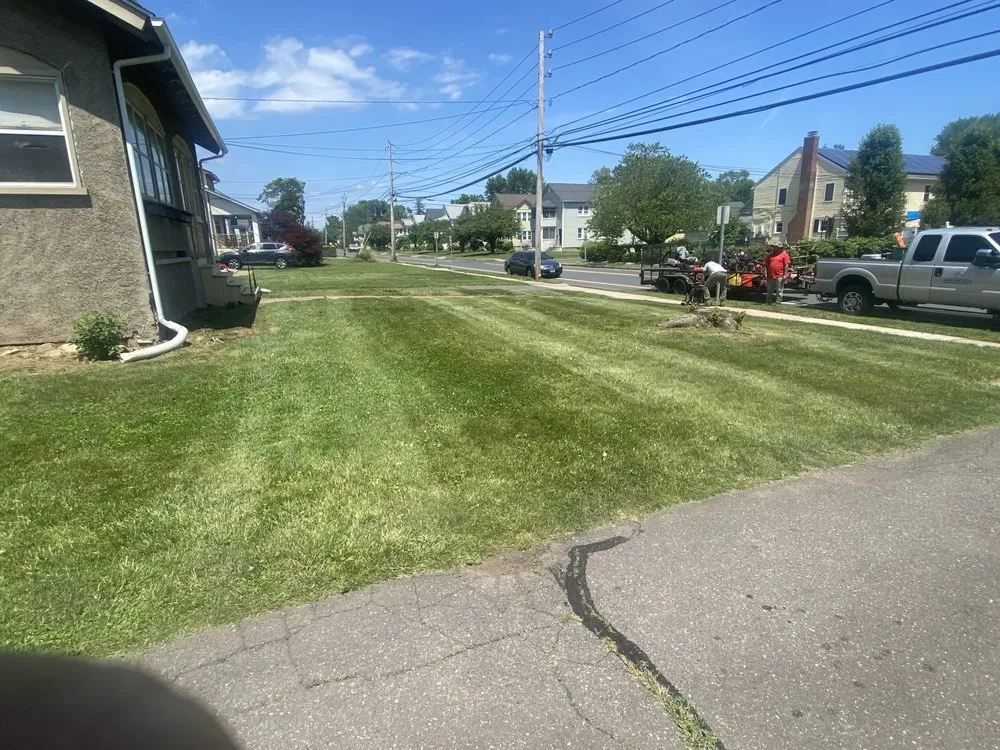 Reliable yard cleanup service with custom design in Rocky Hill, CT by Berdecia Landscaping