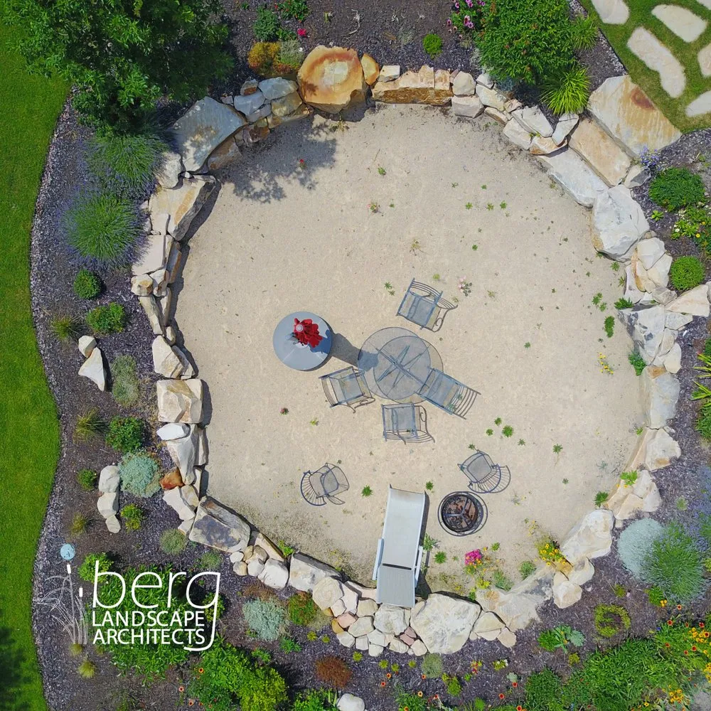 Affordable garden landscaping in Midway, UT by Berg Landscape Architects