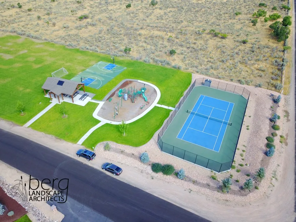 Expert residential landscaping for beautiful yards in Midway, UT by Berg Landscape Architects