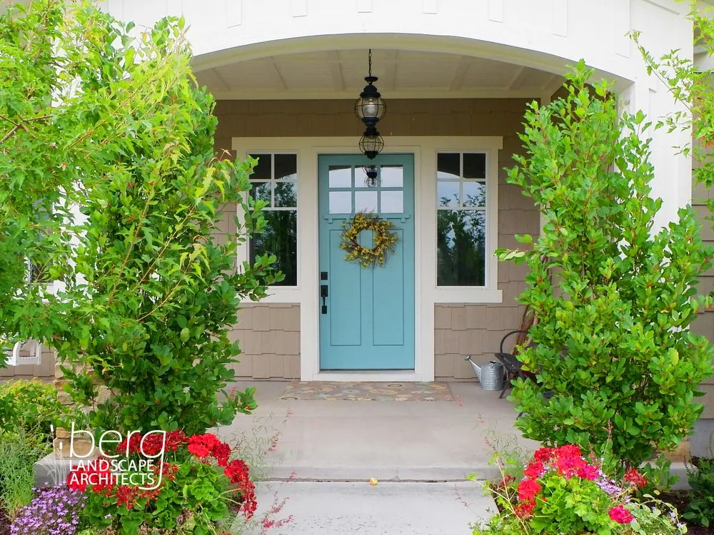 Custom landscape installation in Midway, UT - Berg Landscape Architects