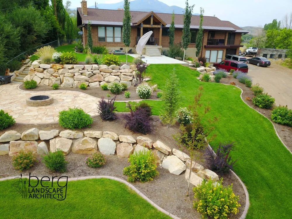 Affordable outdoor landscaping near you in Midway, UT by Berg Landscape Architects