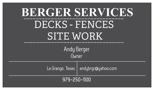 Berger's Lawn Care
