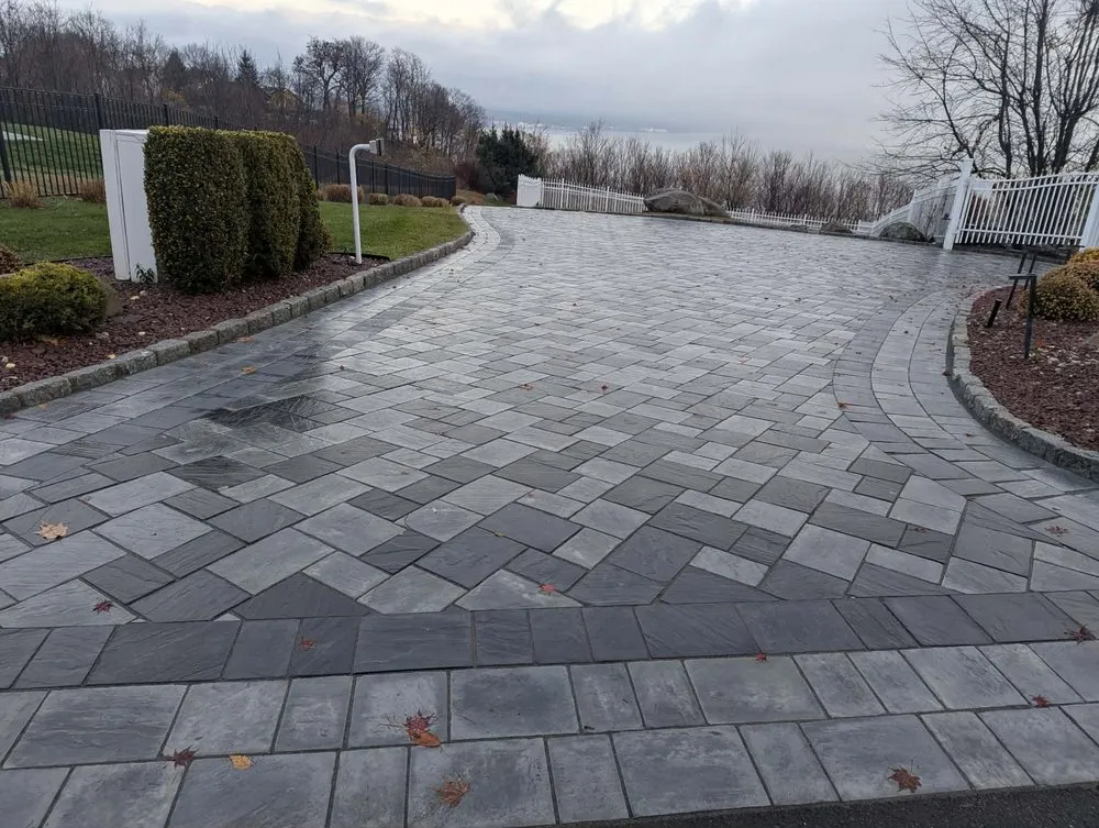 Local yard maintenance with custom design in Scotchtown, NY by Bergin Property Management