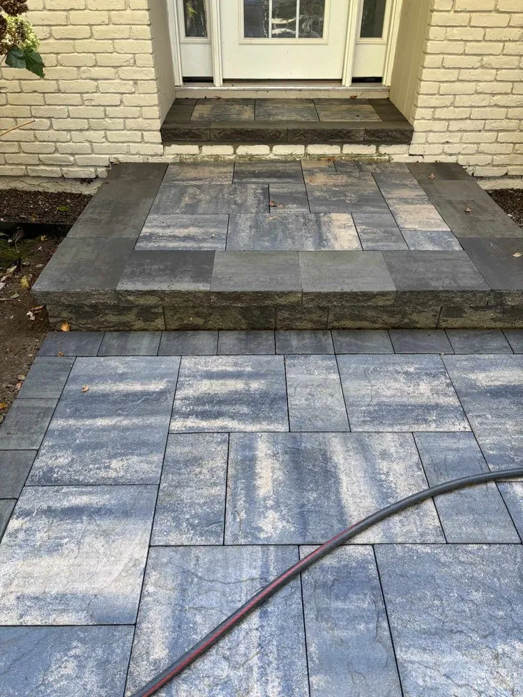 Professional landscape installation in Scotchtown, NY - Bergin Property Management