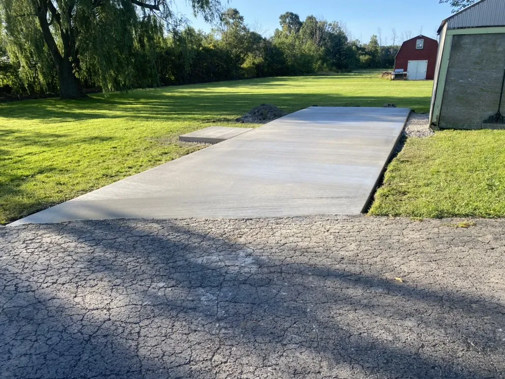 Custom residential landscaping for residential properties in Barker, NY by Bergman Services