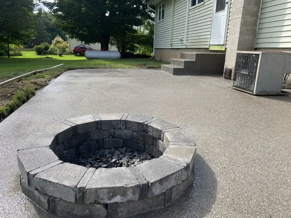 Affordable outdoor landscaping for year-round maintenance in Barker, NY by Bergman Services