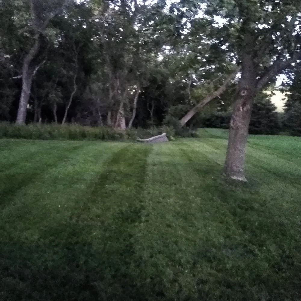 Expert lawn mowing service for year-round maintenance in Montevideo, MN by Bergs Lawn Care