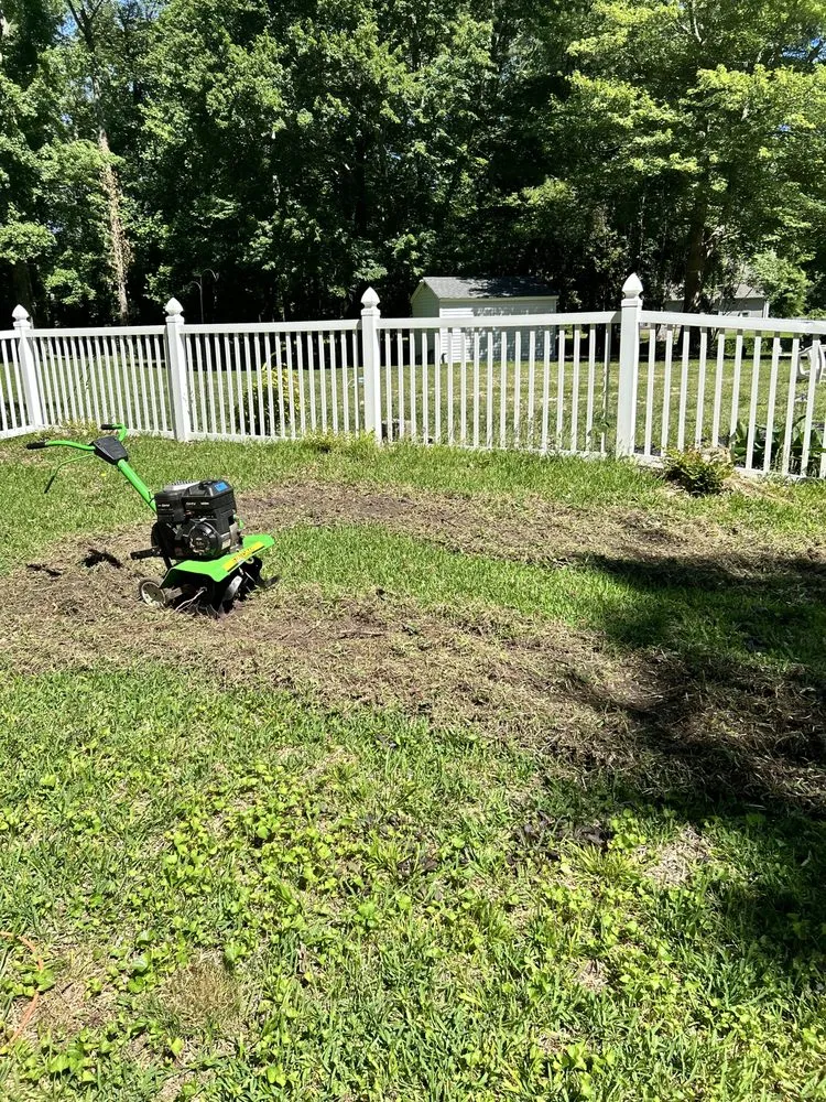 Custom garden landscaping in Norfolk, VA by Berkley & Stafford Property Management Services