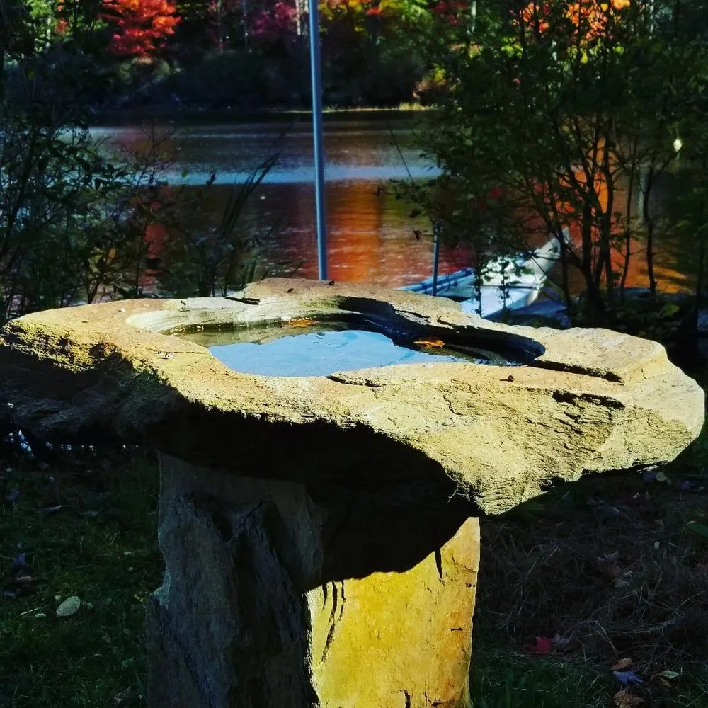 Reliable lawn care service for outdoor upgrades in Worthington, MA by Berkshire Stone Builders