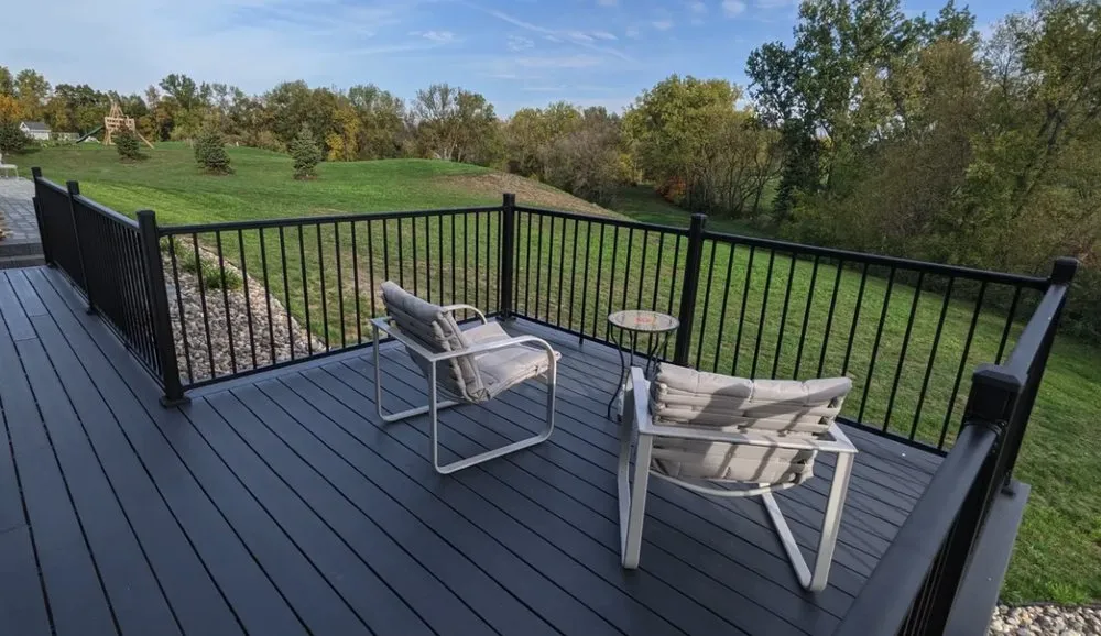 Affordable landscape installation with custom design in Monticello, MN by Berm Outdoor Services