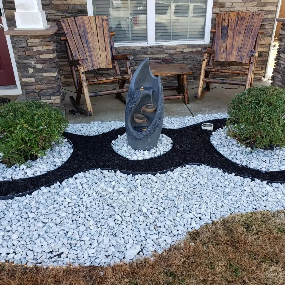 Expert garden landscaping in Simpsonville, SC by Bermuda Grass King