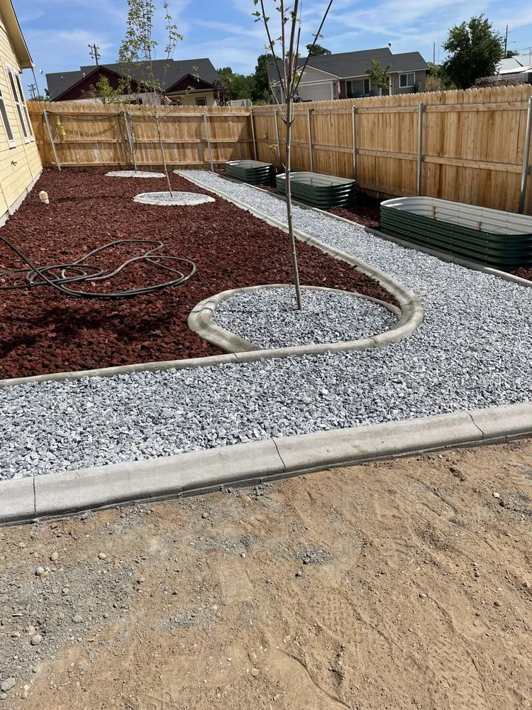 Affordable lawn mowing service in Fruitland, ID by Bernabe Landscaping