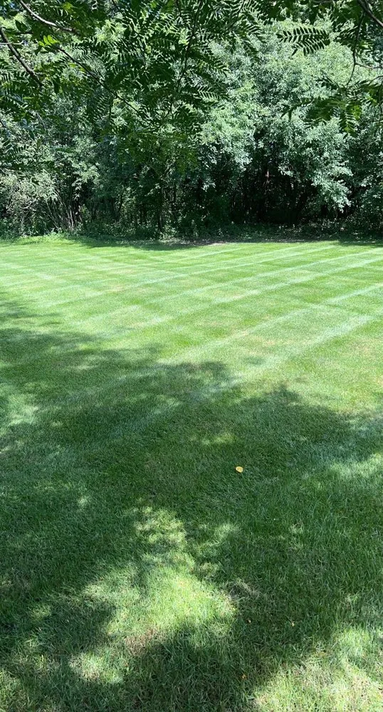 Trusted lawn mowing service for year-round maintenance in Woodstock, IL by Bernal Landscaping