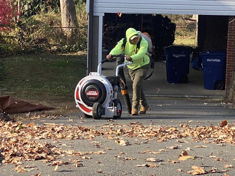 Custom lawn mowing service for residential properties across Sterling, VA - Bernales Landscaping Services