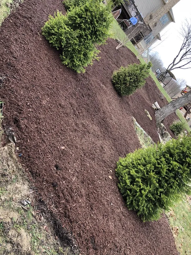 Local residential landscaping with custom design in Harmony, PA by Bernard Contracting