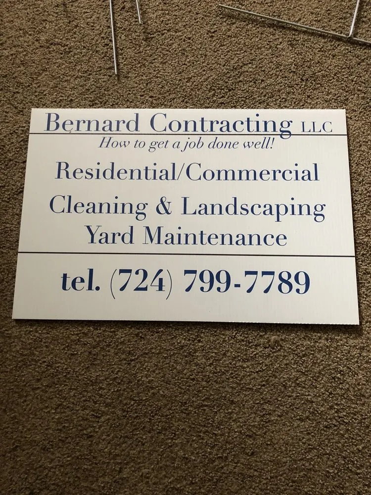 Reliable yard maintenance experts serving Harmony, PA - Bernard Contracting