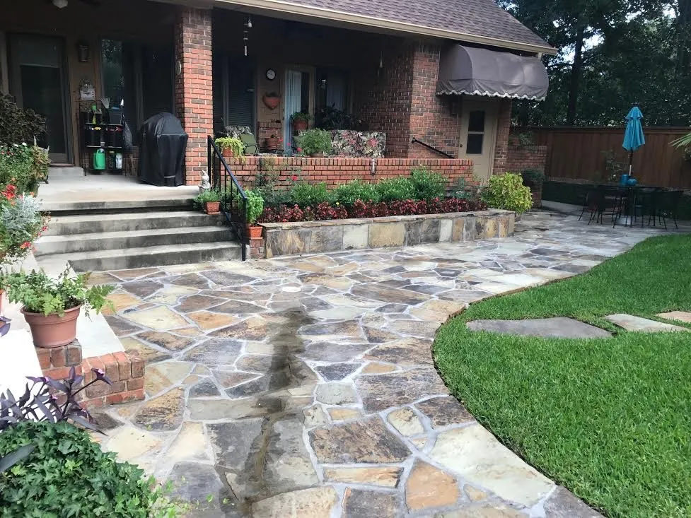 Reliable lawn mowing service for residential properties across Lindale, TX - Bernardelli Construction & Landscaping