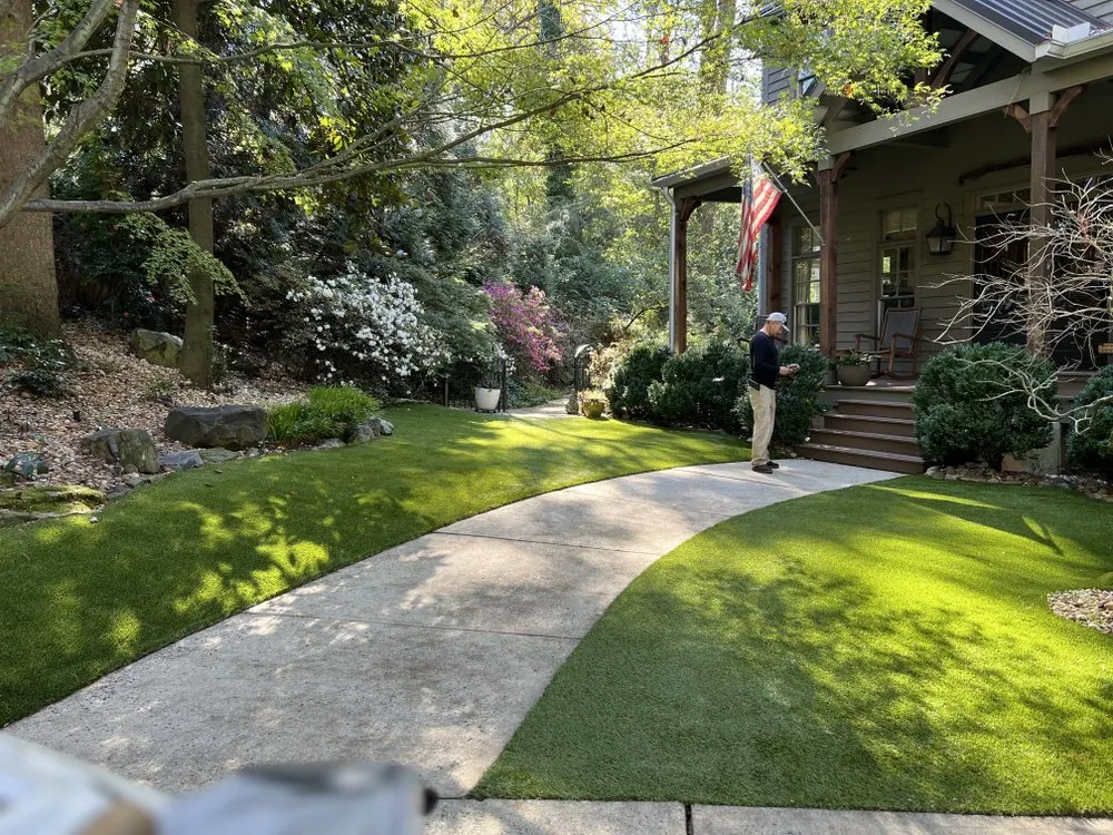Top-rated lawn mowing service experts serving Atlanta, GA - Bernardo and Son Landscaping