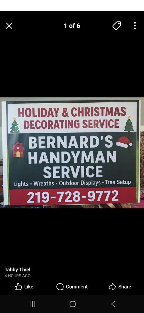 Trusted lawn care service in Valparaiso, IN - Bernard's Handyman Service