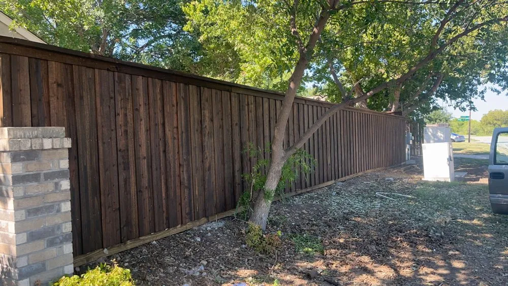 Professional outdoor landscaping with custom design across Denton, TX - Bernie’s Fence & Landscaping Services