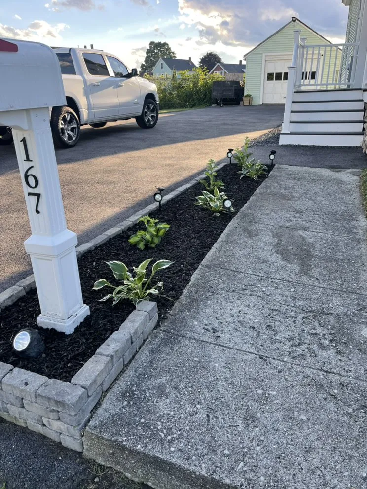 Custom landscape installation in Fall River, MA - Berrios & Sons Landscaping