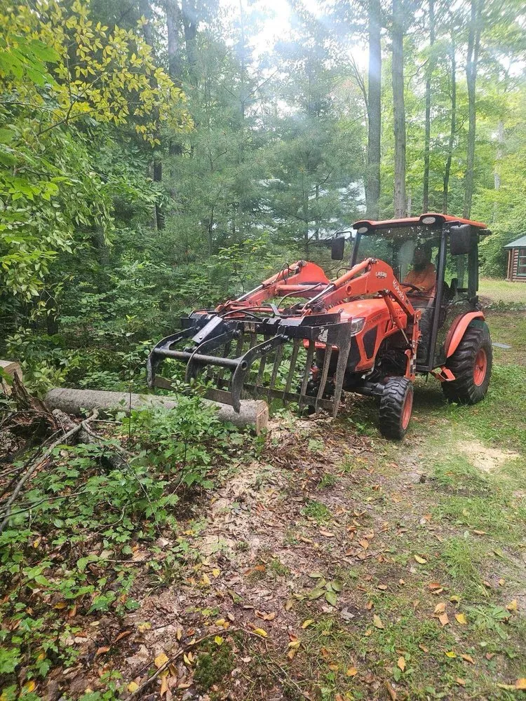 Affordable yard cleanup service in Munising, MI by Berrr Services