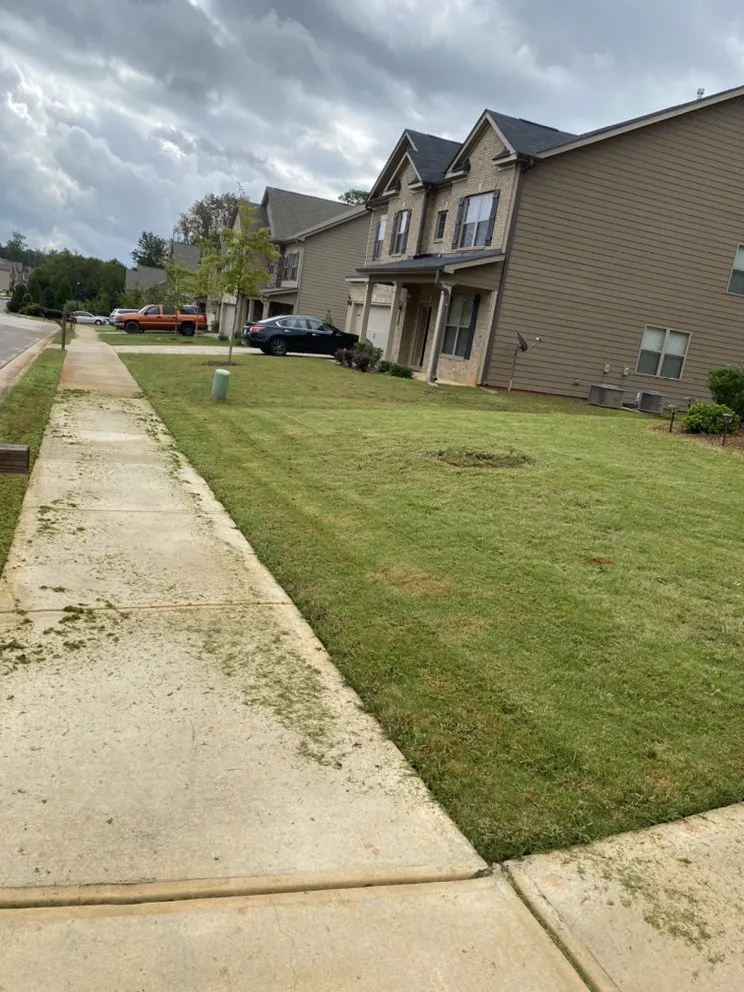 Affordable yard cleanup service for residential properties in McDonough, GA by Berry Good Lawn Serrvice